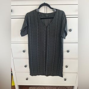 Madewell Striped Shift Dress - XS